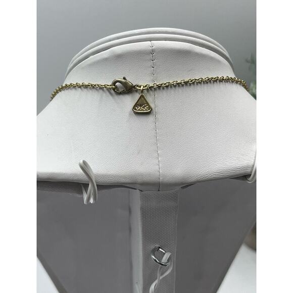 Silpada K & R Weekender Gold Plated Teardrop Crystal Accent necklace KRN0084 - Picture 12 of 15